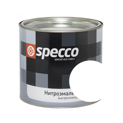 Эмаль НЦ-132КП "Specco" белая 1,8 кг