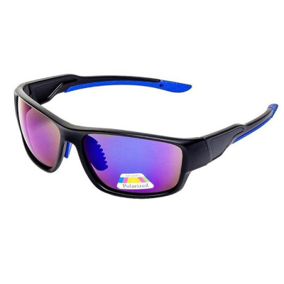 Очки поляризационные в чехле (синий/фиолет.) (PR-OP-1197-C) PREMIER