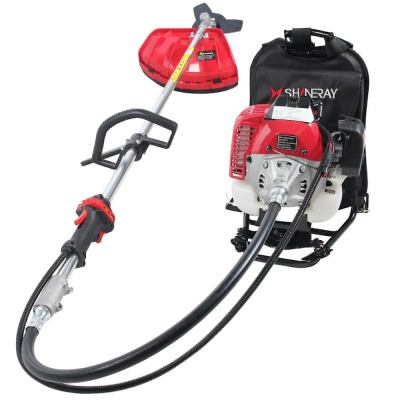 Триммер SHINERAY SRGB-1.5 дл. штанги 1,3 м, 2-т рюкзак  41,5куб.см., 26мм, 9шлицов-квадрат, гиб. вал