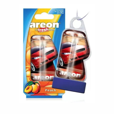 Ароматизатор для автомобиля Аreon "REFRESHMENT LIQUID" Peach 704-025-912 