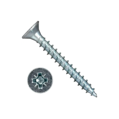 Шуруп универс. 3x35 б.ц. потай. 	