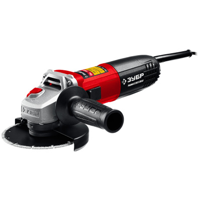 Шлифмашина ЗУБР УШМ 125 мм, 1100 Вт.