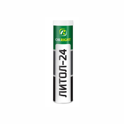 Смазка Литол-24 OIL RIGHT 400г (картуш)