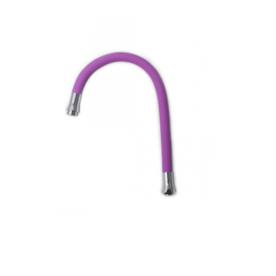 Излив гибкий фиолетовый F7254