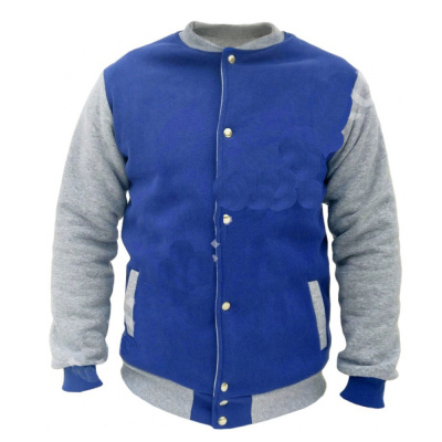 Толстовка Бомбер, пл.320г/кв.м (Василек/Меланж_2XL)