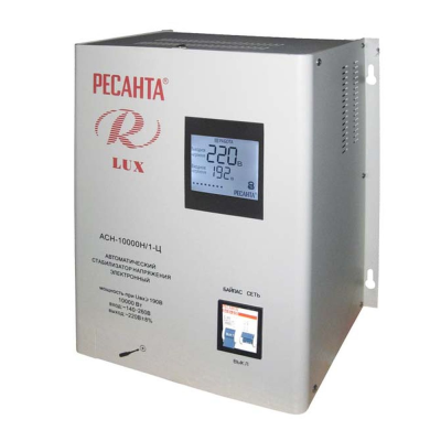 Стабилизатор АСН-10000 Н/1-Ц Ресанта Lux