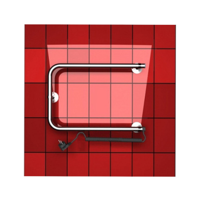 Полотенцесушитель ДВИН HD P 50/50 без полки Электрический (¾" K Hitze Полированный)