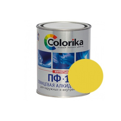 Эмаль ПФ-115 "Colorika" желтая 2,7 кг