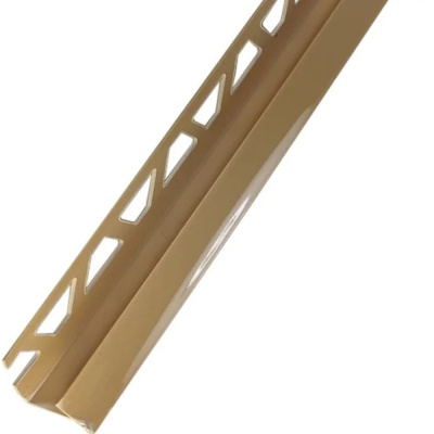 Раскладка внутренняя под плитку 10мм 2,5м "Идеал" Кремовая / 010