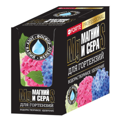 ВРУ для гортензий 100г Бона Форте с серой и магнием (NPK-8:8:18) 10/30 БФ