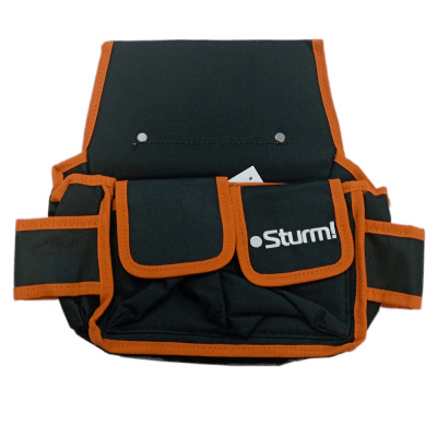 Сумка для инструментов на пояс черный/оранж Sturm! TBP002 