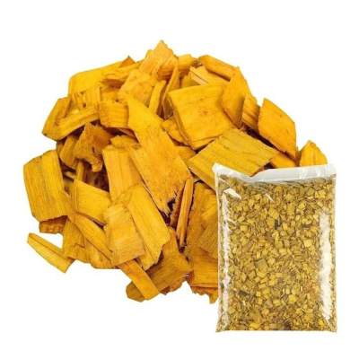 Щепа декоративная желтая 60 л 1/40