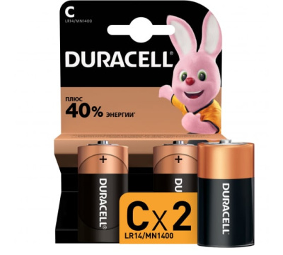Элемент питания Duracell  LR14 BP2