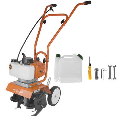 Бензокультиватор Sturm!, 2T, 51,7см., 2,2 л.с., Обработка: Ширина 24 см, Глубина 21 см GK83021 