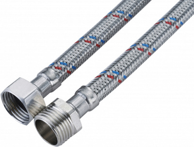 Подводка д/воды сталь 1/2" г/ш 60 cм CTM 