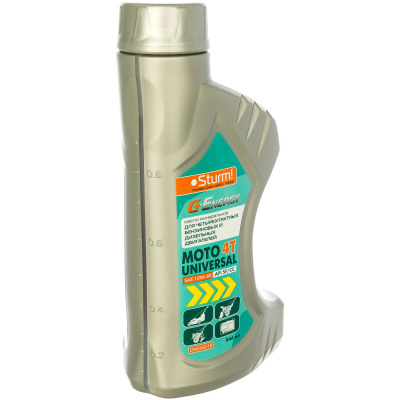 Масло минер.4 ТАКТ Sturm! G-Energy UNIVERSAL MOTO 4T, 1л