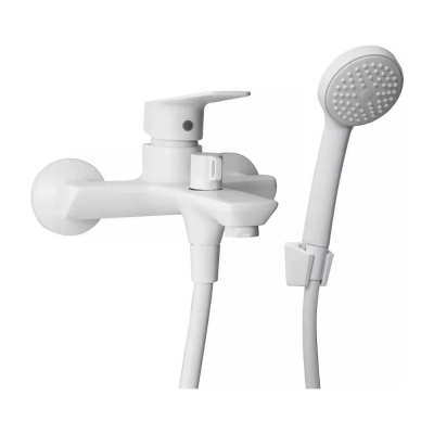Смеситель для ванны 35k MIXLINE МЛ15-01 (ML15-01W) БЕЛЫЙ