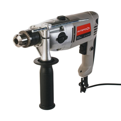 Дрель ударная ДУ-16/1000 ЭР 2-х скор. Интерскол