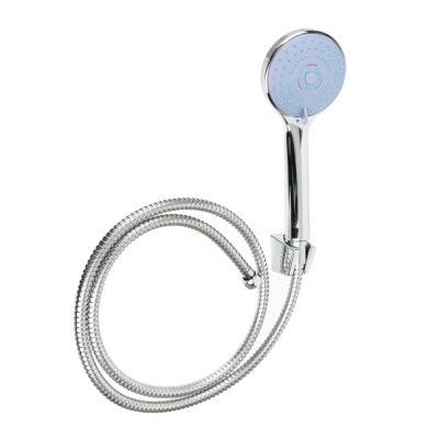 Набор для душа, лейка 95мм, 5 режимов, шланг 150см, держатель