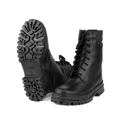 Ботинки с высоким берцем Армия хром на натуральном меху 42